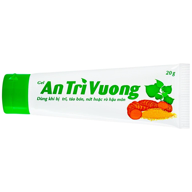 Gel An Trĩ Vương Vinh Gia dùng khi bị trĩ, táo bón, nứt hoặc rò hậu môn (20g)