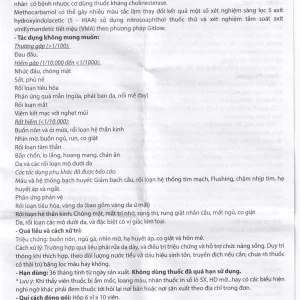 Viên nén Mecabamol 750mg Hà Tây điều trị các bệnh lý cơ xương cấp tính (6 vỉ x 10 viên)