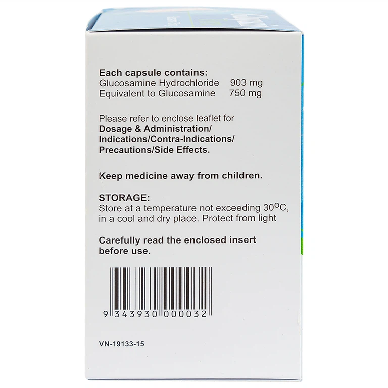Thuốc Glupain Forte 750mg CMPS giảm thoái hoá khớp (10 vỉ x 10 viên)