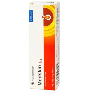 Gel bôi da Medskin Ery DHG Pharma điều trị mụn trứng cá, mụn nhọt, mủ (10g)