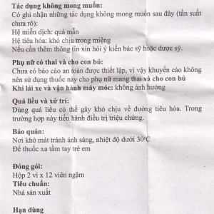 Viên ngậm Cufo Lozenges vị nho hỗ trợ điều trị trong nhiễm khuẩn hầu, họng, miệng (2 vỉ x 12 viên)