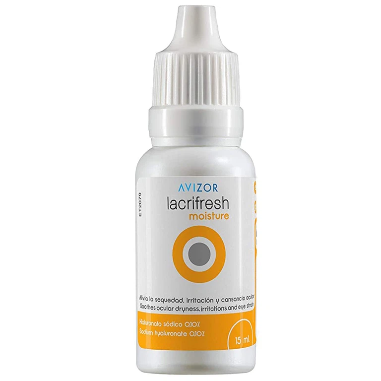 Dung dịch nhỏ mắt Avizor Lacrifresh 0.10% làm dịu các triệu chứng ngứa, khô và mỏi mắt (15ml)