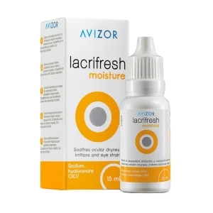 Dung dịch nhỏ mắt Avizor Lacrifresh 0.10% làm dịu các triệu chứng ngứa, khô và mỏi mắt (15ml)