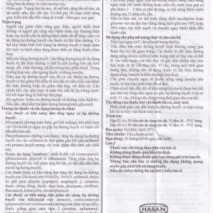 Thuốc Glisan 30 MR Hasan điều trị đái tháo đường típ 2 (10 vỉ x 30 viên)