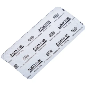 Thuốc Glisan 30 MR Hasan điều trị đái tháo đường típ 2 (10 vỉ x 30 viên)