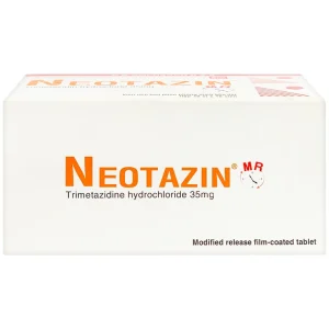 Thuốc Neotazin MR 35mg Ampharco trị đau thắt ngực (10 vỉ x 10 viên)