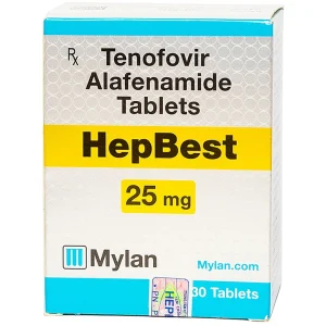 Thuốc Hepbest 25mg điều trị nhiễm virus viêm gan B mạn tính (30 viên)