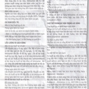 Viên nén Levistel 80 Tada Pharma điều trị tăng huyết áp, suy tim (4 vỉ x 7 viên)