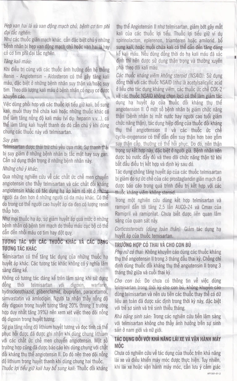 Viên nén Levistel 80 Tada Pharma điều trị tăng huyết áp, suy tim (4 vỉ x 7 viên)