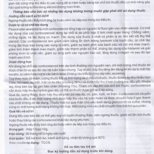 Thuốc mỡ bôi da Fluopas giảm triệu chứng viêm, ngứa của các bệnh ngoài da (10g)