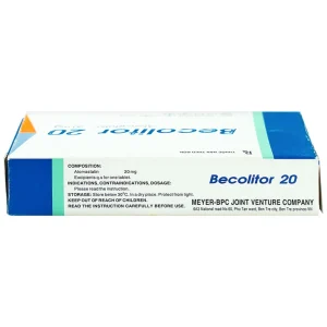 Thuốc Becolitor 20mg Meyer-BPC điều trị tăng cholesterol toàn phần, LDL-cholesterol (30 viên)