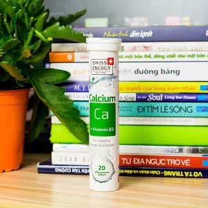 Viên sủi Calcium Ca + Vitamin D3 Swiss Energy hỗ trợ xương và răng phát triển khỏe mạnh (20 viên)