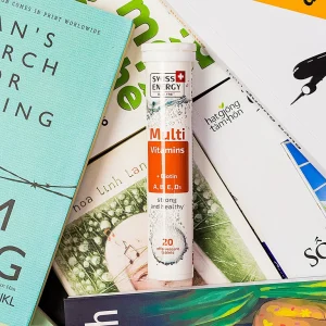 Viên sủi Multi Vitamins Biotin A, B, E, D3 Swiss Energy hỗ trợ khả năng đề kháng của cơ thể (20 viên)