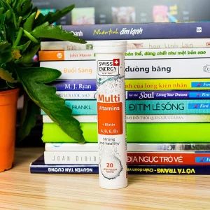 Viên sủi Multi Vitamins Biotin A, B, E, D3 Swiss Energy hỗ trợ khả năng đề kháng của cơ thể (20 viên)