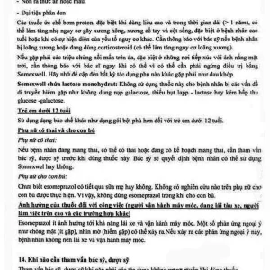 Thuốc Somexwell-40mg Micro điều trị trào ngược dạ dày (3 vỉ x 10 viên)