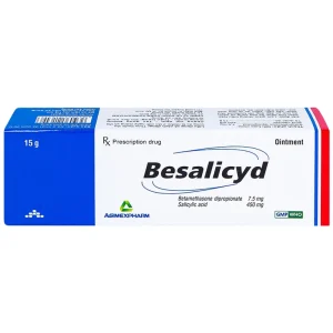 Thuốc mỡ Besalicyd Agimexpharm điều trị vẩy nến, viêm da dị ứng mãn tính (15g)