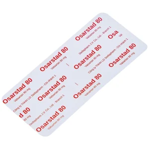 Viên nén Osarstad 80 Stella điều trị tăng huyết áp (3 vỉ x 10 viên)
