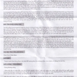 Thuốc proAvalo 0.03mg Babiophar tránh thai hằng ngày (1 vỉ x 28 viên)