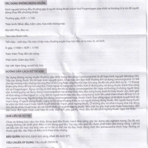 Thuốc proAvalo 0.03mg Babiophar tránh thai hằng ngày (1 vỉ x 28 viên)