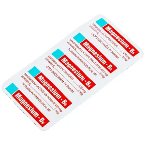 Thuốc Magnesium - B6 TV.Pharm giảm các triệu chứng thiếu hụt magnesi, nôn mửa, khó chịu (10 vỉ x 10 viên)