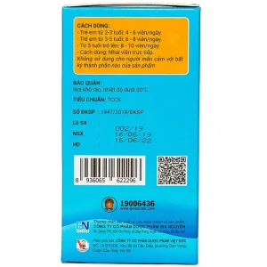 Viên nhai Bio-Acimin Chew Gia Nguyễn giúp bổ sung lợi khuẩn và vi chất (60 viên)