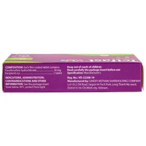 Thuốc Telfast Kids 30mg Sanofi điều trị viêm mũi dị ứng, mày đay cho trẻ em (1 vỉ x 10 viên)