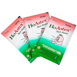Siro HoAstex OPC điều trị ho, giảm ho trong viêm họng, viêm phế quản (30 gói x 5ml)