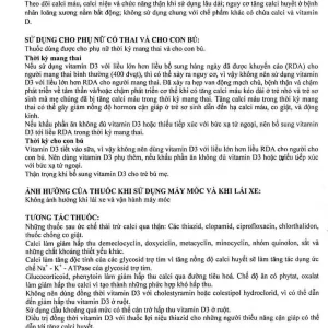 Thuốc Boncium Gracure phòng và điều trị thiếu Canxi và Vitamin D3 (3 vỉ x 10 viên)