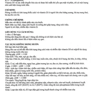 Thuốc Boncium Gracure phòng và điều trị thiếu Canxi và Vitamin D3 (3 vỉ x 10 viên)