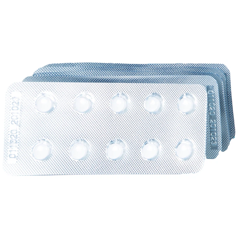 Thuốc Myopain 50 Stella điều trị chứng co cứng cơ sau đột quỵ (5 vỉ x 10 viên)