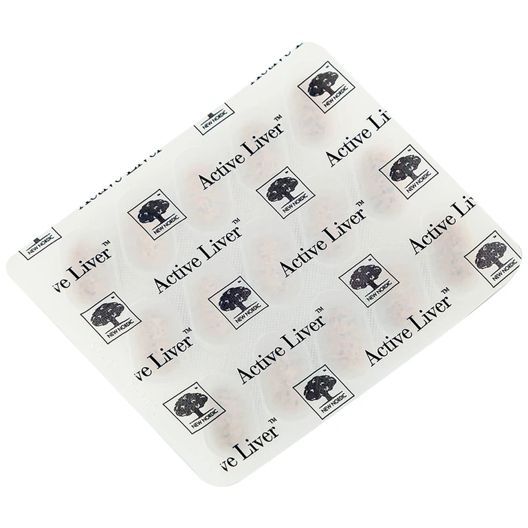 Viên uống Active Liver hỗ trợ điều trị bệnh gan (2 vỉ x 15 viên)