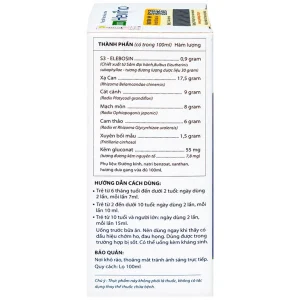 Siro Heviho Thái Minh giảm đau rát họng, giảm ho, long đờm (100ml)