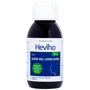 Siro Heviho Thái Minh giảm đau rát họng, giảm ho, long đờm (100ml)