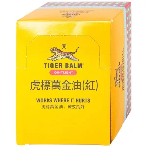 Thuốc mỡ Tiger Balm Red Ointment Haw Par giảm đau và nhức cơ, bong gân (19,4g)