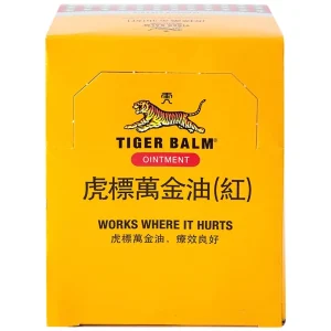 Thuốc mỡ Tiger Balm Red Ointment Haw Par giảm đau và nhức cơ, bong gân (19,4g)