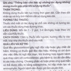 Thuốc nhỏ mắt mũi tai Nemydexan Nam Hà điều trị viêm kết mạc, viêm mũi, viêm tai ngoài (8ml)