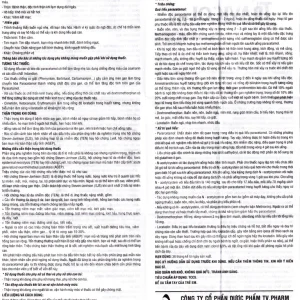 Thuốc Travicol Flu TV.Pharm giảm nhanh các triệu chứng do cảm cúm (10 vỉ x 10 viên)