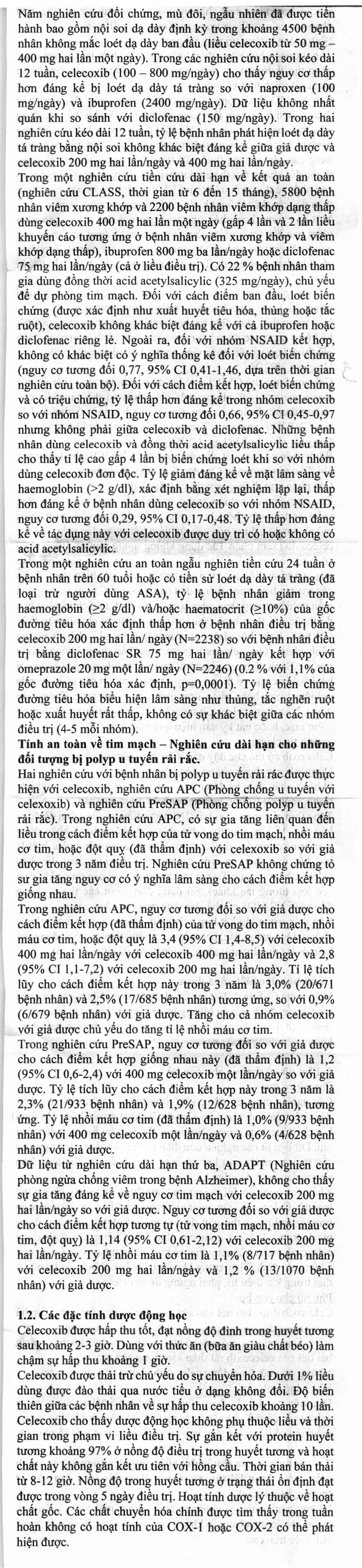 Thuốc Cofidec 200mg Sandoz giảm đau và giảm sưng mô mềm trong bệnh thoái hóa khớp (2 vỉ x 10 viên)