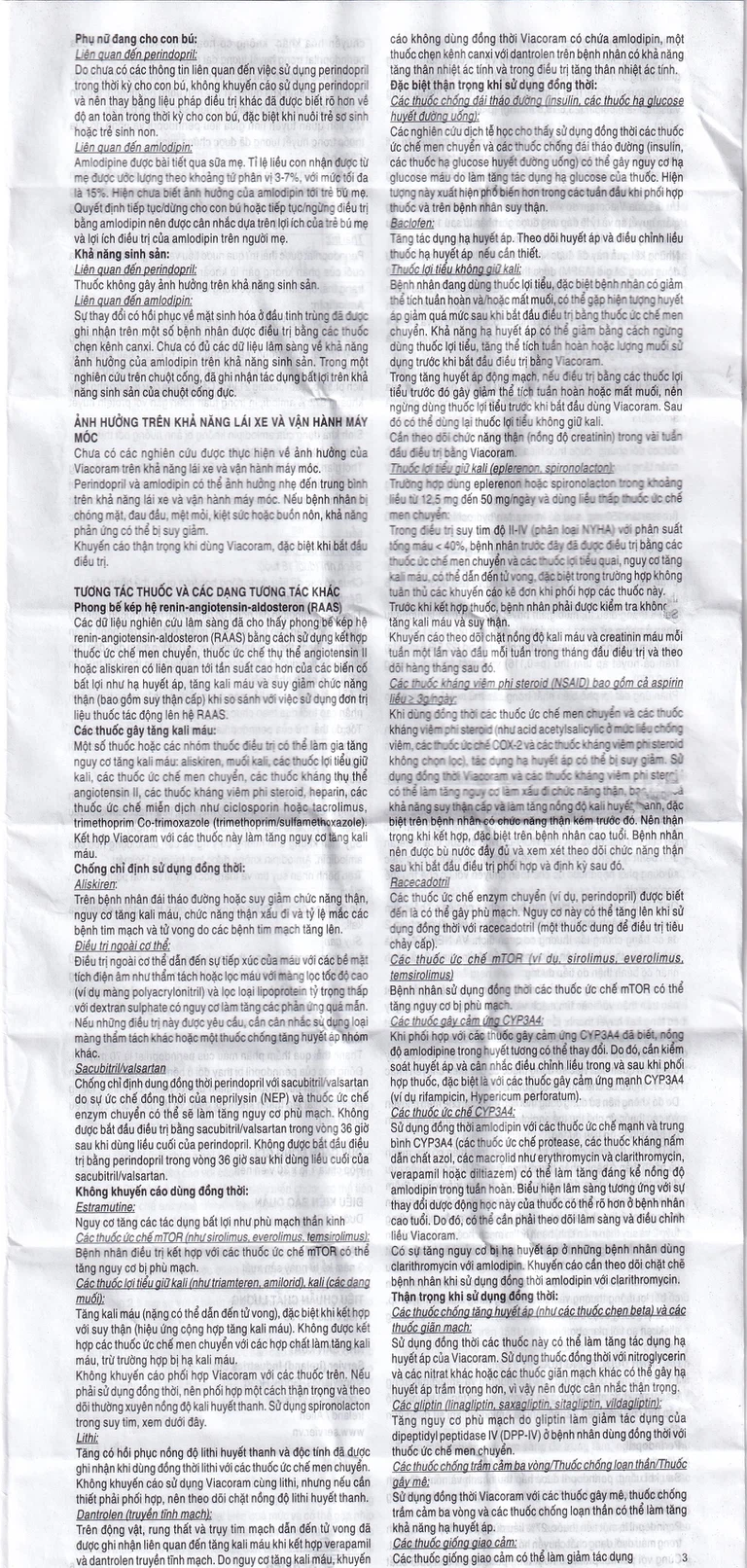 Thuốc Viacoram 3.5mg/2.5mg Servier điều trị tăng huyết áp vô căn (30 viên)