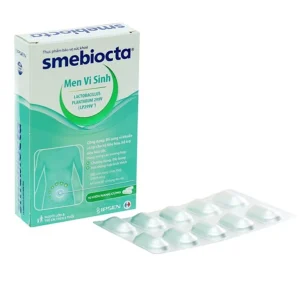 Men vi sinh Smebiocta Ipsen bổ sung vi khuẩn có lợi cho hệ tiêu hóa (1 vỉ x 10 viên)