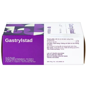 Hỗn dịch Gastrylstad Stella điều trị khó tiêu, trào ngược dạ dày, thực quản (15ml)