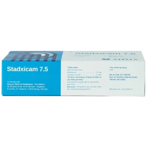 Thuốc Stadxicam 7.5 Stella điều trị viêm khớp dạng thấp (5 vỉ x 10 viên)