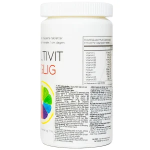 Viên uống Multivit Daglig Pharmatech bổ sung Vitamin và khoáng chất, giúp cơ thể khỏe mạnh (180 viên)