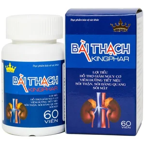 Viên uống Bài Thạch Kingphar lợi tiểu, hỗ trợ giảm nguy cơ viêm đường tiết niệu (60 viên)