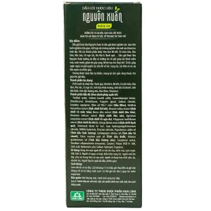 Dầu gội dược liệu Nguyên Xuân Xanh Lá dưỡng tóc và da đầu, sạch gàu, hết ngứa, giảm tóc gãy rụng (200ml)