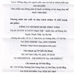 Viên uống Homiginmin Ginseng Phúc Vinh hỗ trợ bổ sung vitamin và khoáng chất (12 vỉ x 5 viên)