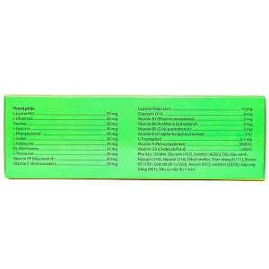 Viên uống Tamamino Tâm Minh bổ sung vitamin, tăng sức đề kháng (3 vỉ x 10 viên)