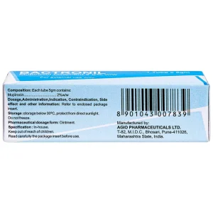 Thuốc mỡ Bactronil 2% Agio điều trị các nhiễm khuẩn da (5g)