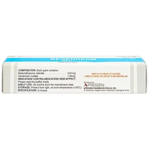 Kem Begenderm Aprogen điều trị eczema, viêm da (15g)