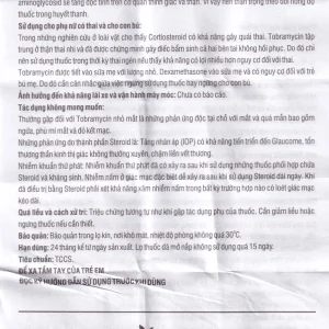 Thuốc nhỏ mắt Pandex DK Pharma điều trị viêm mắt (5ml)